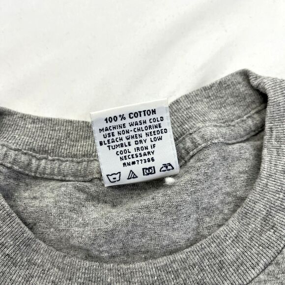 Vintage Y2K 2000 True Fan Pittsburgh Pirates Graphic T-Shirt Sz L - Picture 8 of 8